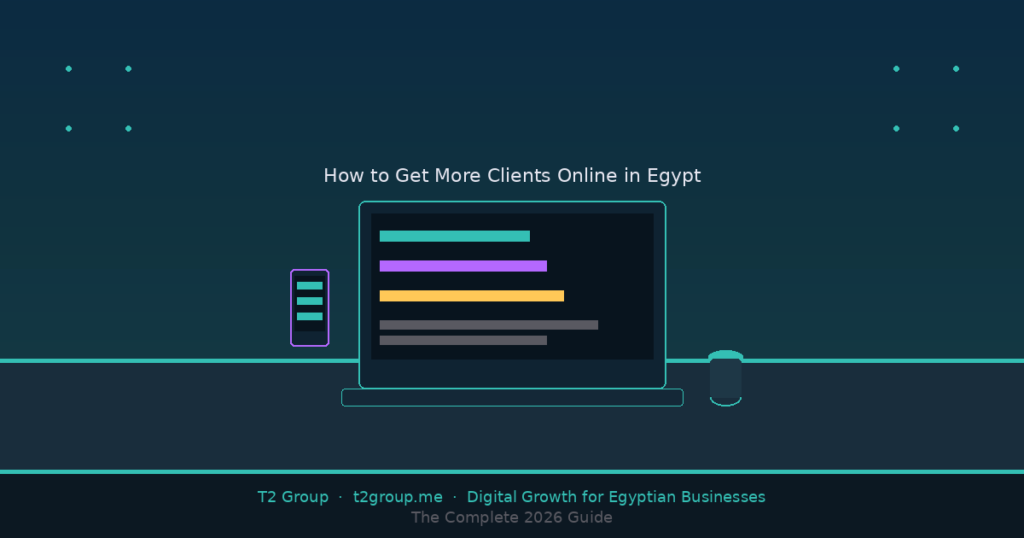 how to get more clients online in Egypt كيف تحصل على عملاء من الإنترنت مصر
